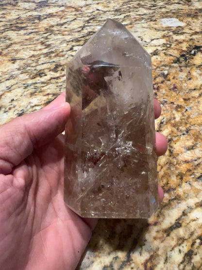 Smokey Quartz Tower