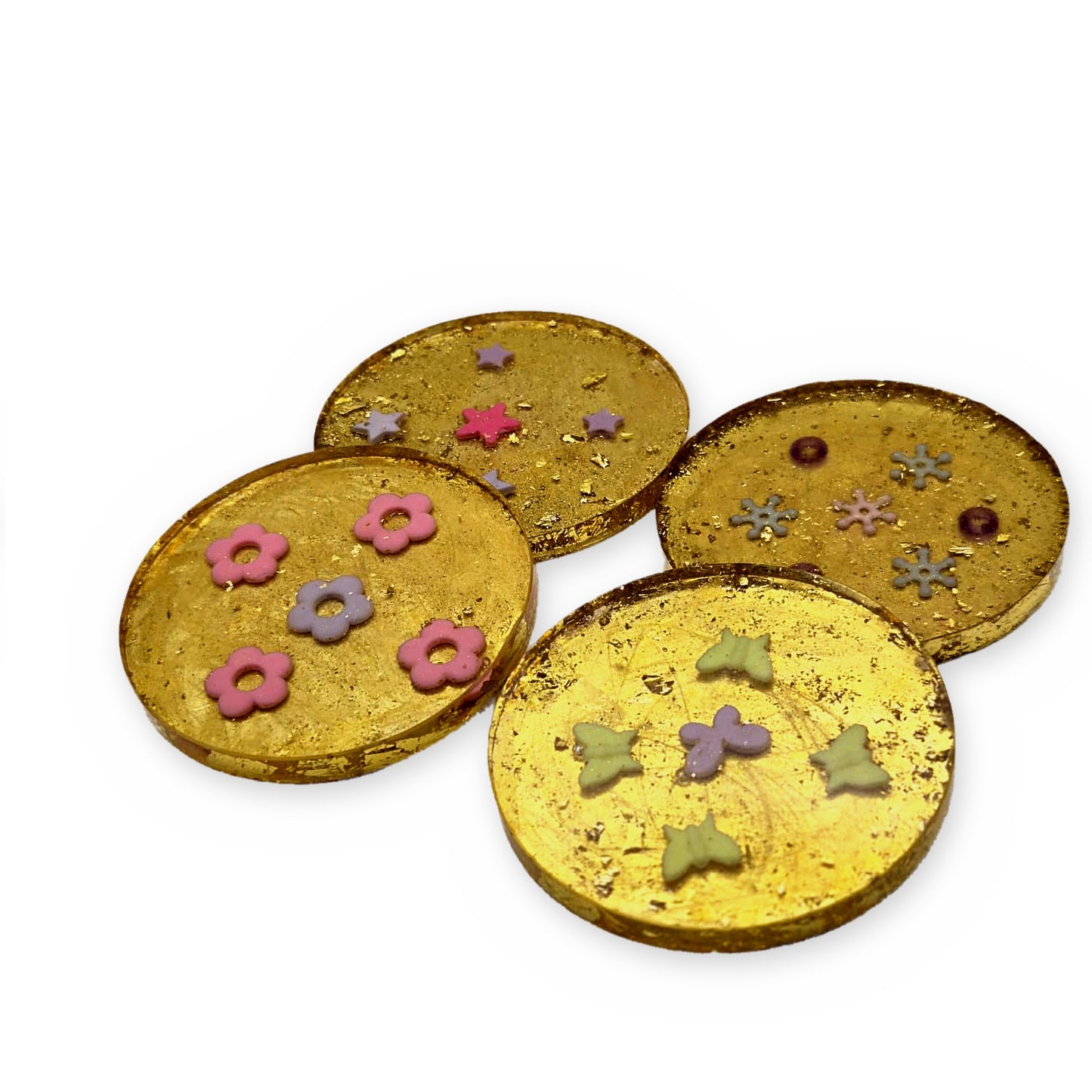 Resin Coaster Sets - Circular