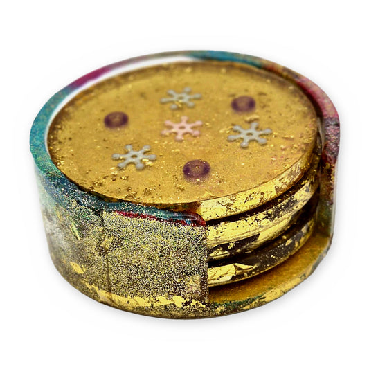 Resin Coaster Sets - Circular